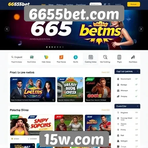 Análise da experiência do usuário no 6655bet.com